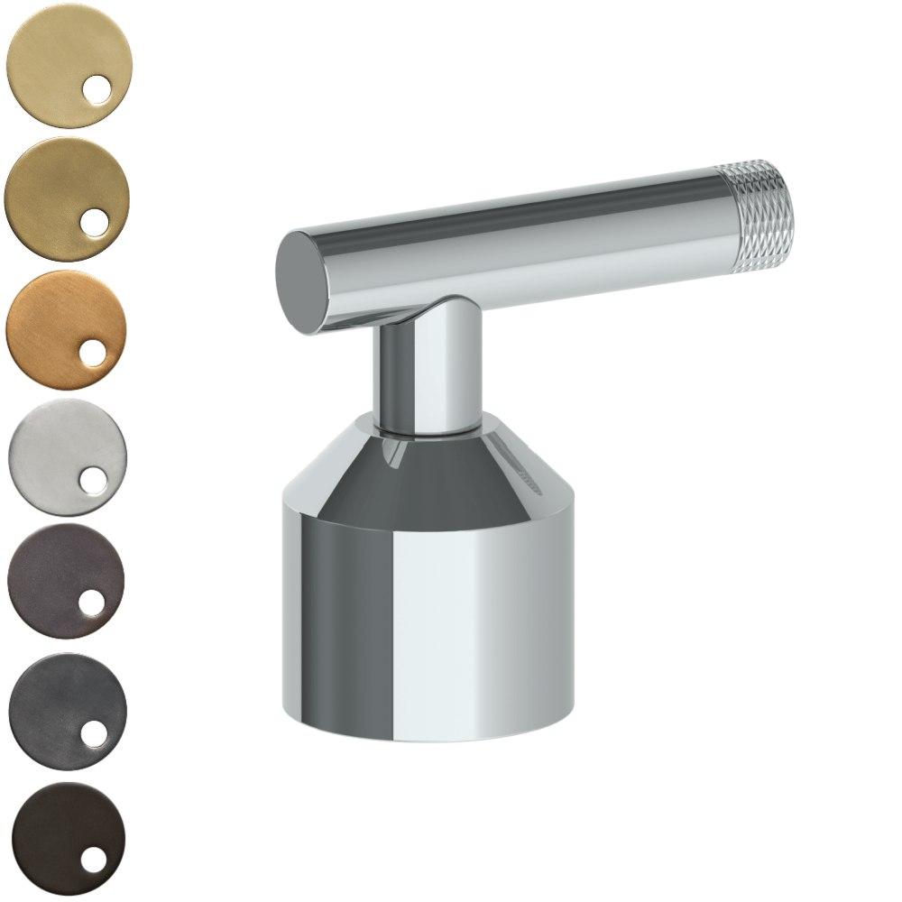 The Watermark Collection Mixer Polished Chrome The Watermark Collection Urbane Hob Mounted Mixer Clockwise Opening | Astor Handle