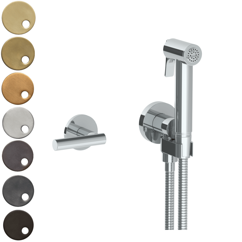 The Watermark Collection Bidet Sprayer Polished Chrome The Watermark Collection | Loft Handheld Bidet Sprayer Set with Mixer