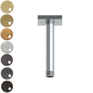 The Watermark Collection Showers Polished Chrome The Watermark Collection Edge Ceiling Mounted Shower Arm 140mm