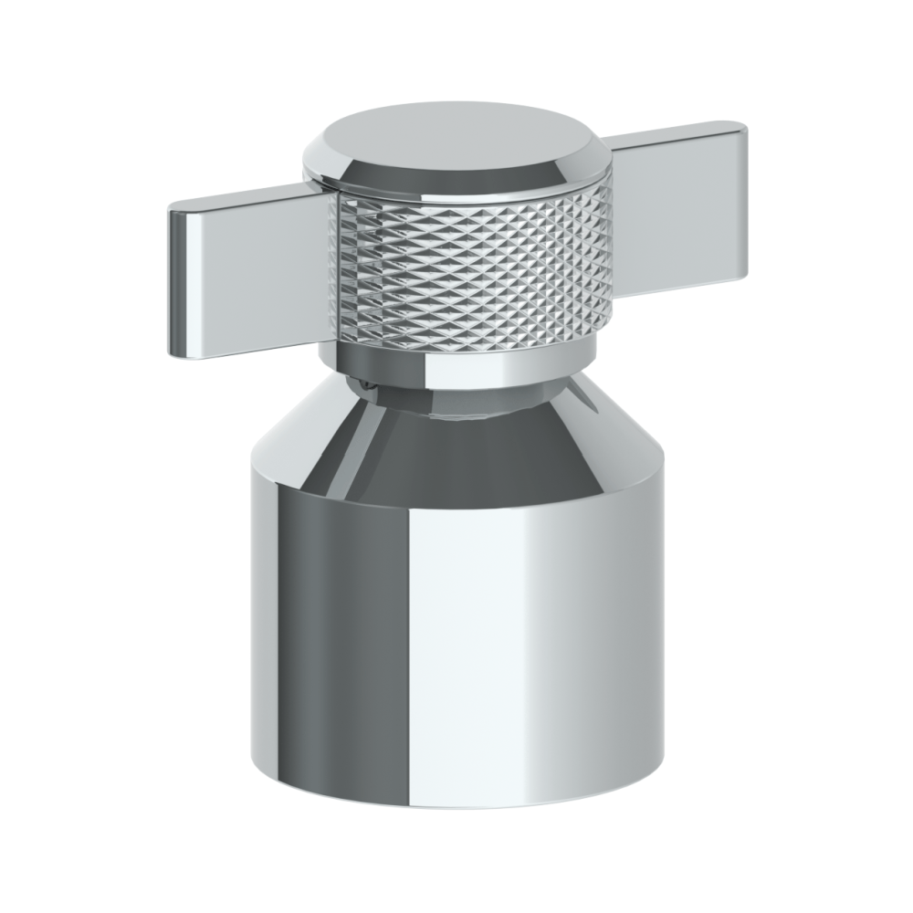 The Watermark Collection Mixer Polished Chrome The Watermark Collection Urbane Hob Mounted Mixer Clockwise Opening | Cooper Handle