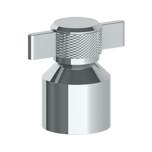 The Watermark Collection Mixer Polished Chrome The Watermark Collection Urbane Hob Mounted Mixer Clockwise Opening | Cooper Handle