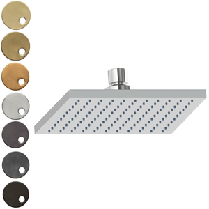 The Watermark Collection Showers Polished Chrome The Watermark Collection Edge Deluge 200mm Shower Head Only