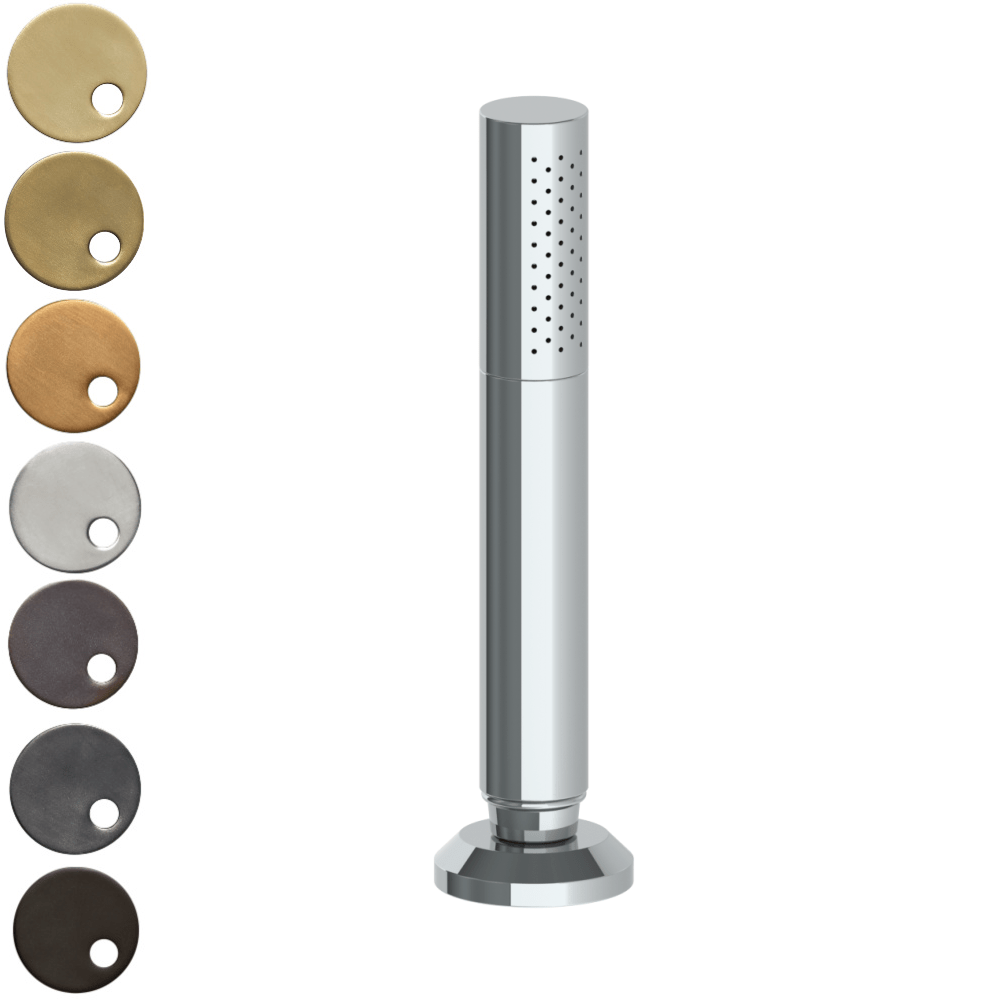 The Watermark Collection Showers Polished Chrome The Watermark Collection Urbane Hob Mounted Pull Out Slimline Hand Shower