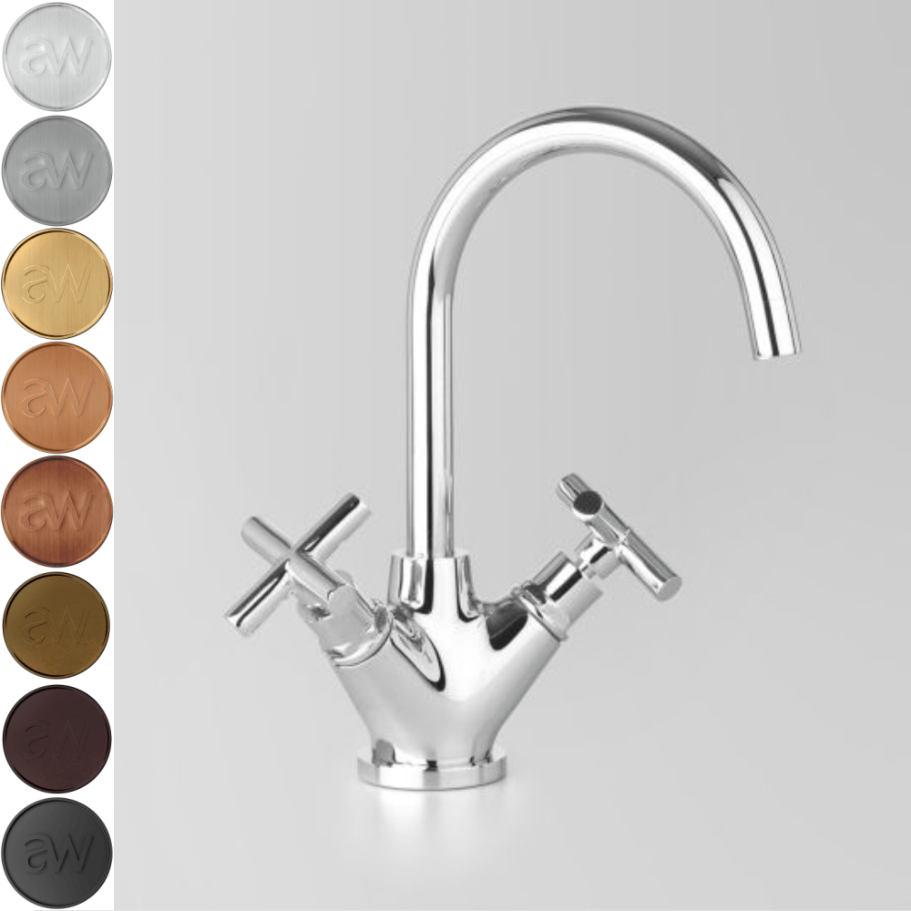 Astra Walker Basin Taps Astra Walker Icon + Gooseneck Basin Mixer