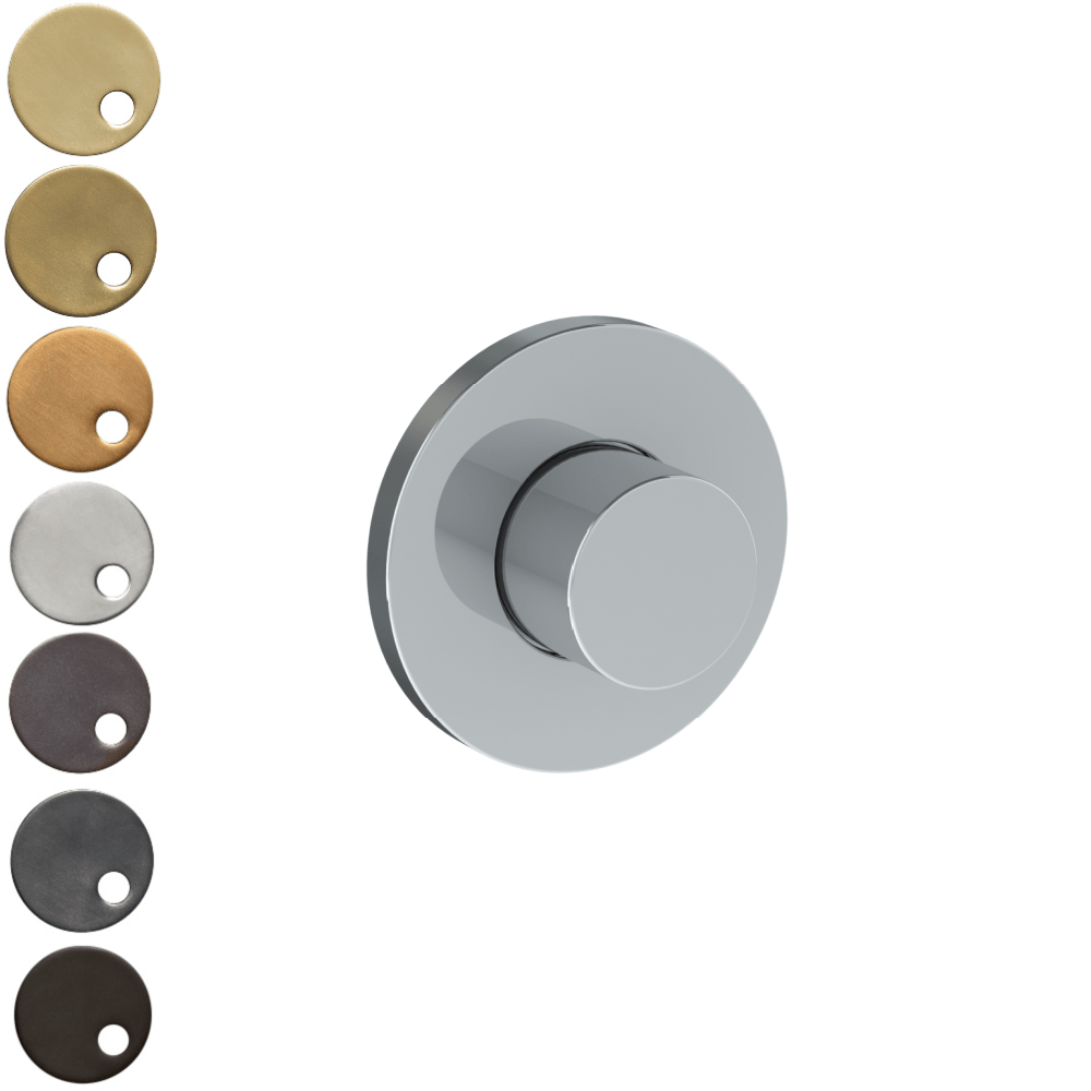 The Watermark Collection Bathroom Accessories Polished Chrome The Watermark Collection Ancillaries Flush Button