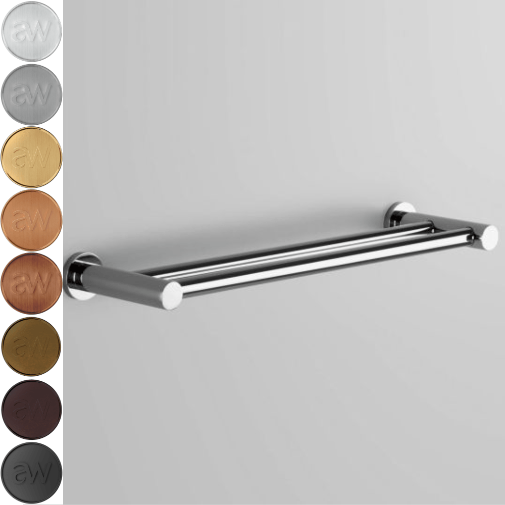 Astra Walker Bathroom Accessories Astra Walker Icon + Double Towel Rail 600mm
