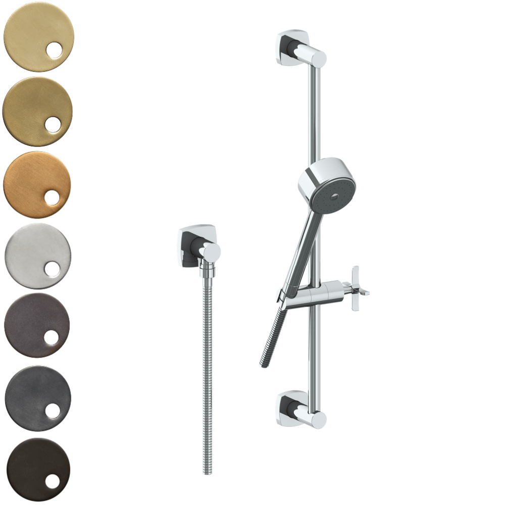 The Watermark Collection Shower Polished Chrome The Watermark Collection Highline Volume Slide Shower