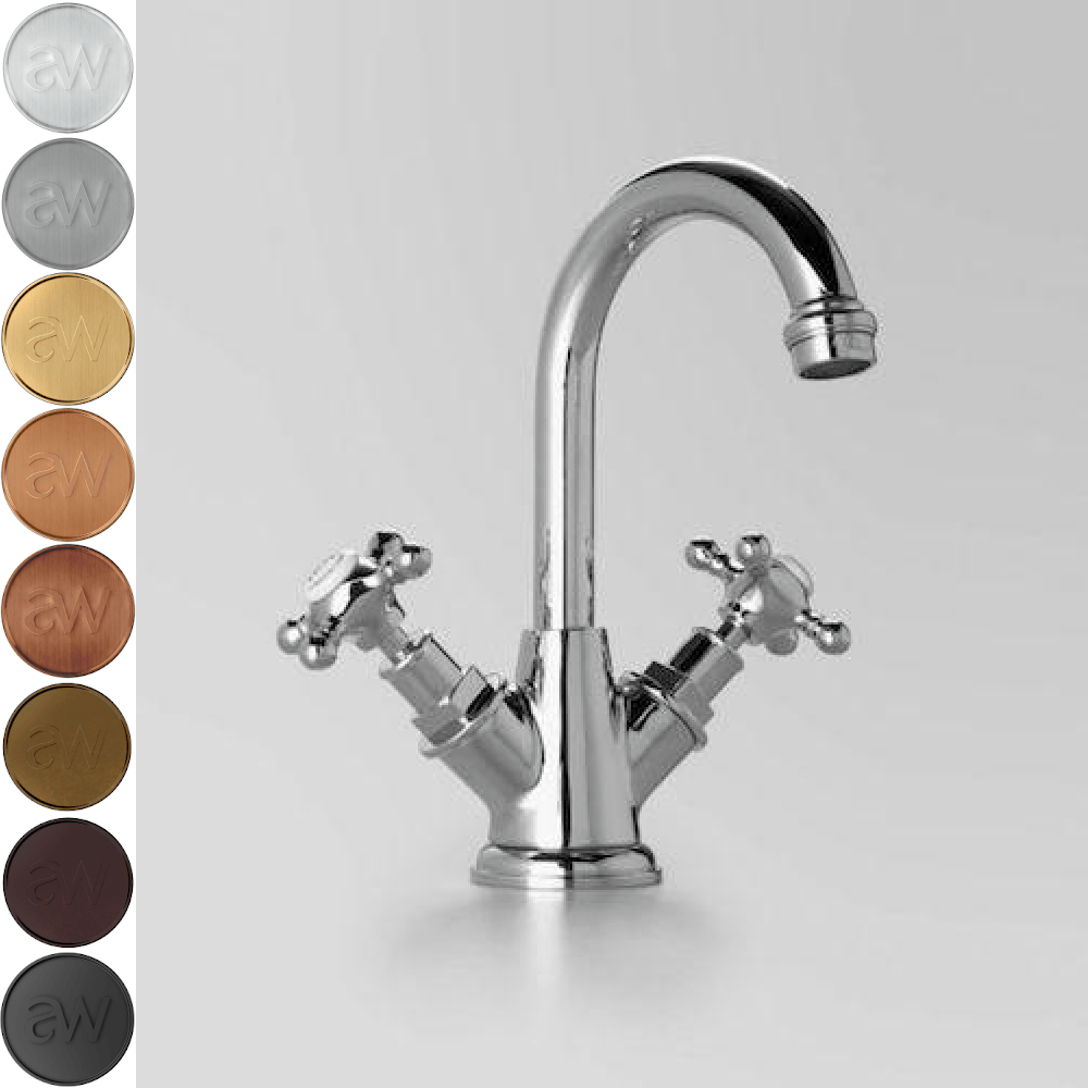 Astra Walker Basin Taps Astra Walker Edwardian Gooseneck Basin Mixer