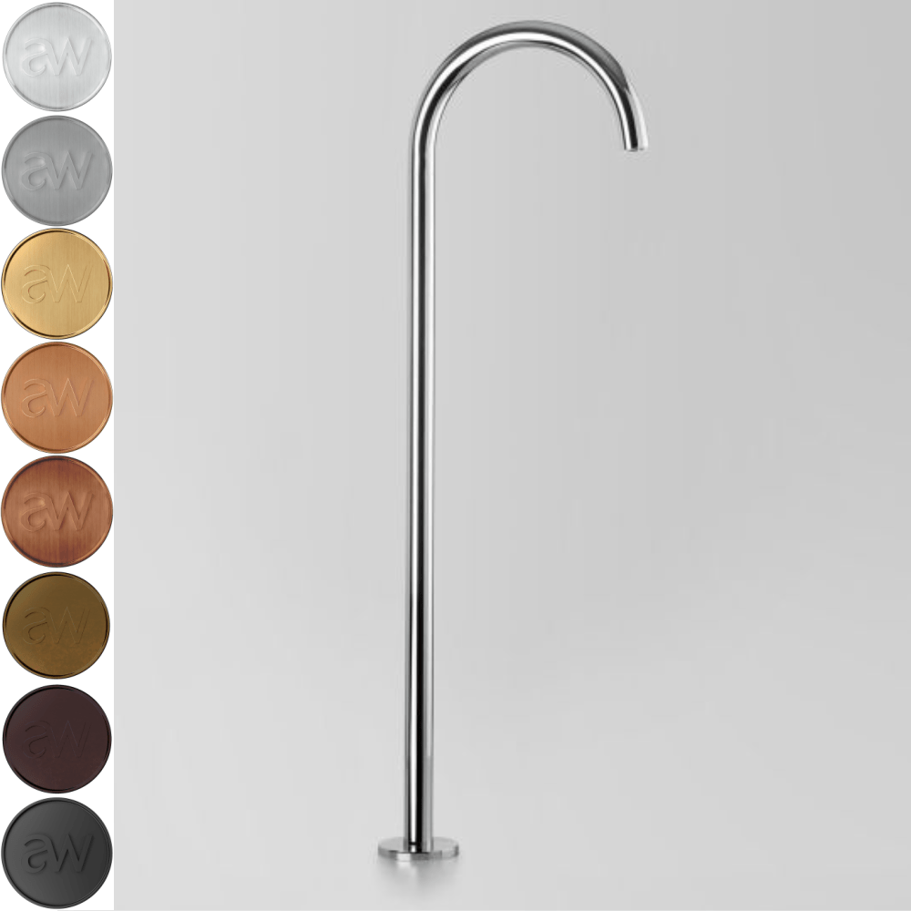 Astra Walker Freestanding Bath Fillers Astra Walker Icon + Floor Mounted Bath Spout