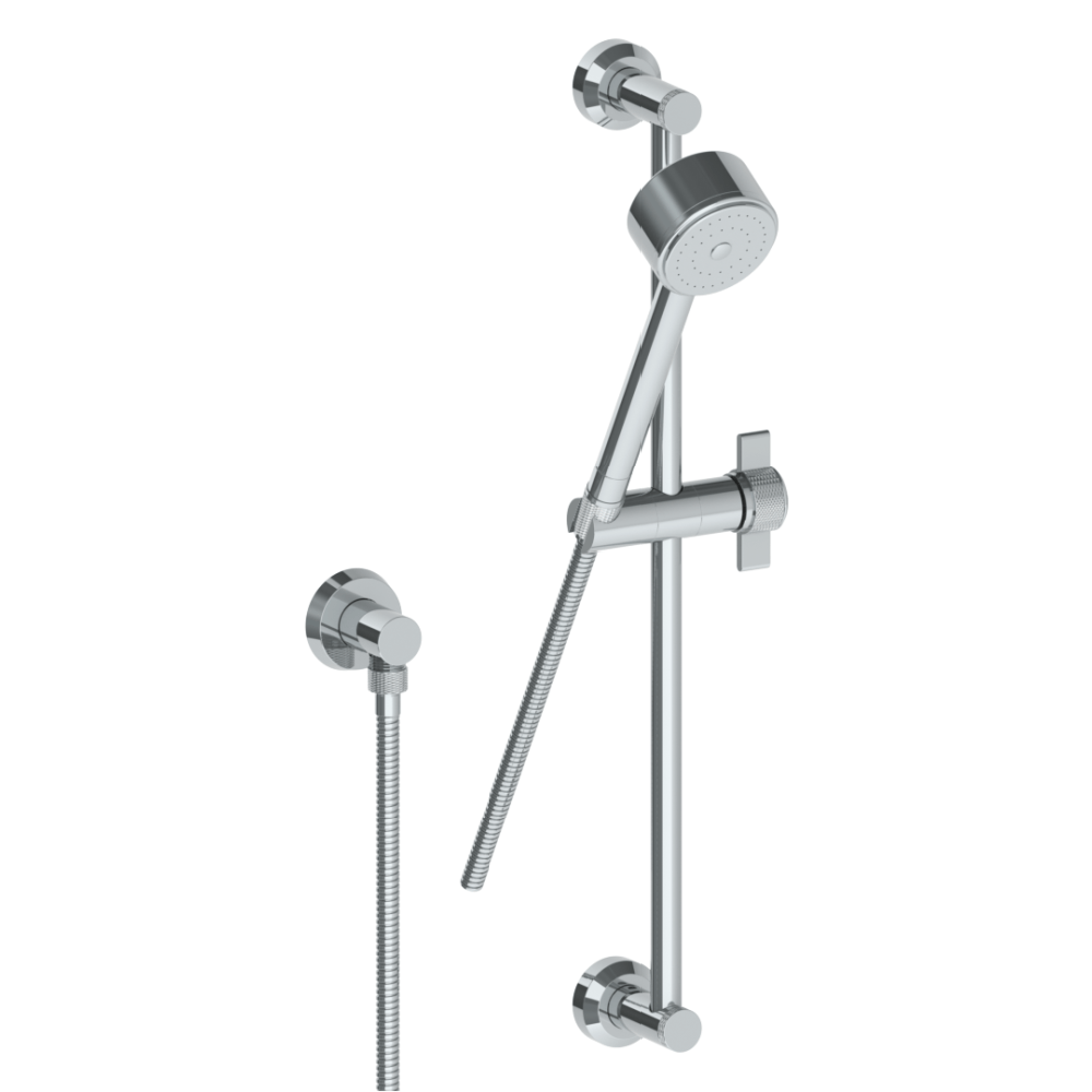 The Watermark Collection Showers Polished Chrome The Watermark Collection Urbane Volume Slide Shower | Cooper Handle