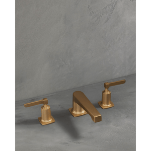 The Watermark Collection Basin Taps Polished Chrome The Watermark Collection Highline 3 Hole Basin Set with Transitional Spout | Lever Handle