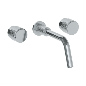 The Watermark Collection Basin Taps Polished Chrome The Watermark Collection Sense Wall Mounted 3 Hole Basin Set | Dial Handle