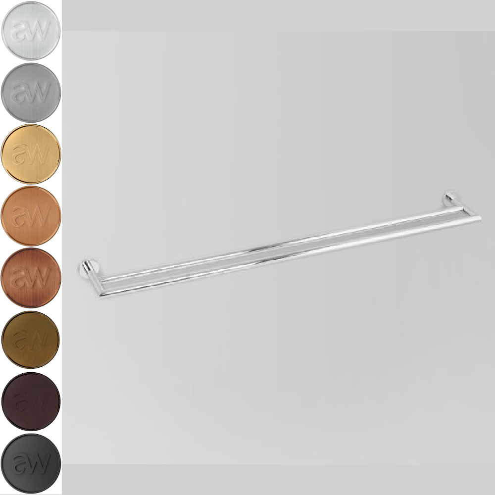 Astra Walker Bathroom Accessories Astra Walker Icon + Lever Double Towel Rail 900mm