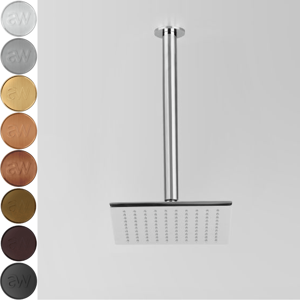 Astra Walker Basin Taps Astra Walker Elk Ceiling Mounted Shower with 200mm Rose