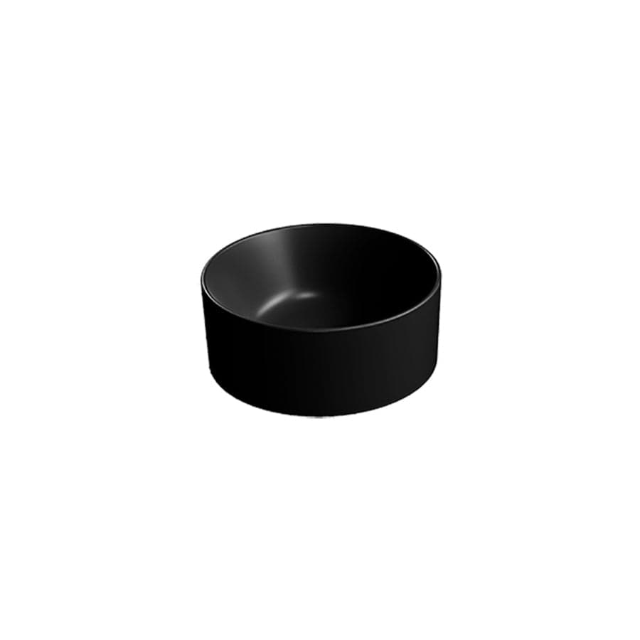 Plumbline Basins Catalano Kube 32 Round Vessel Basin | Matte Black