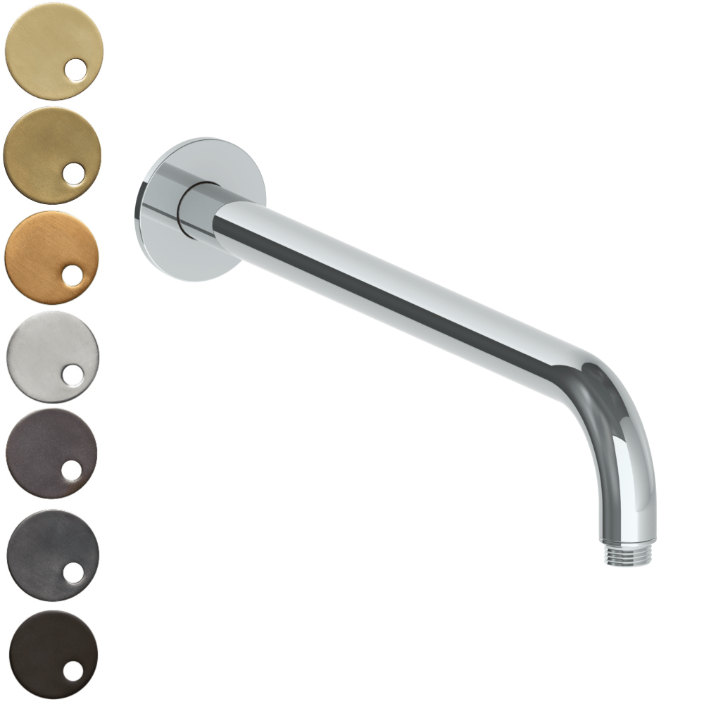 The Watermark Collection Showers Polished Chrome The Watermark Collection Urbane Wall Mounted Shower Arm 355mm