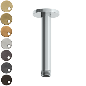 The Watermark Collection Showers Polished Chrome The Watermark Collection Urbane Ceiling Mounted Shower Arm 140mm