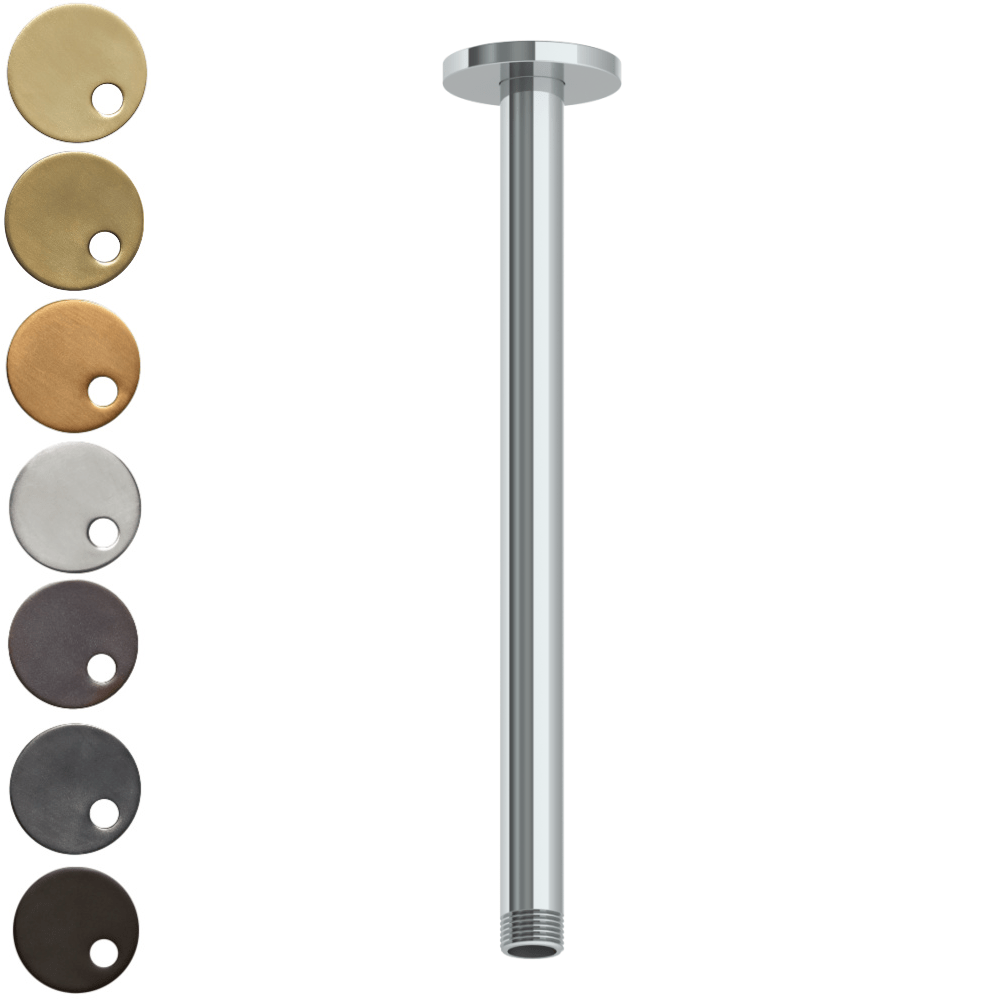 The Watermark Collection Showers Polished Chrome The Watermark Collection Urbane Ceiling Mounted Shower Arm 290mm