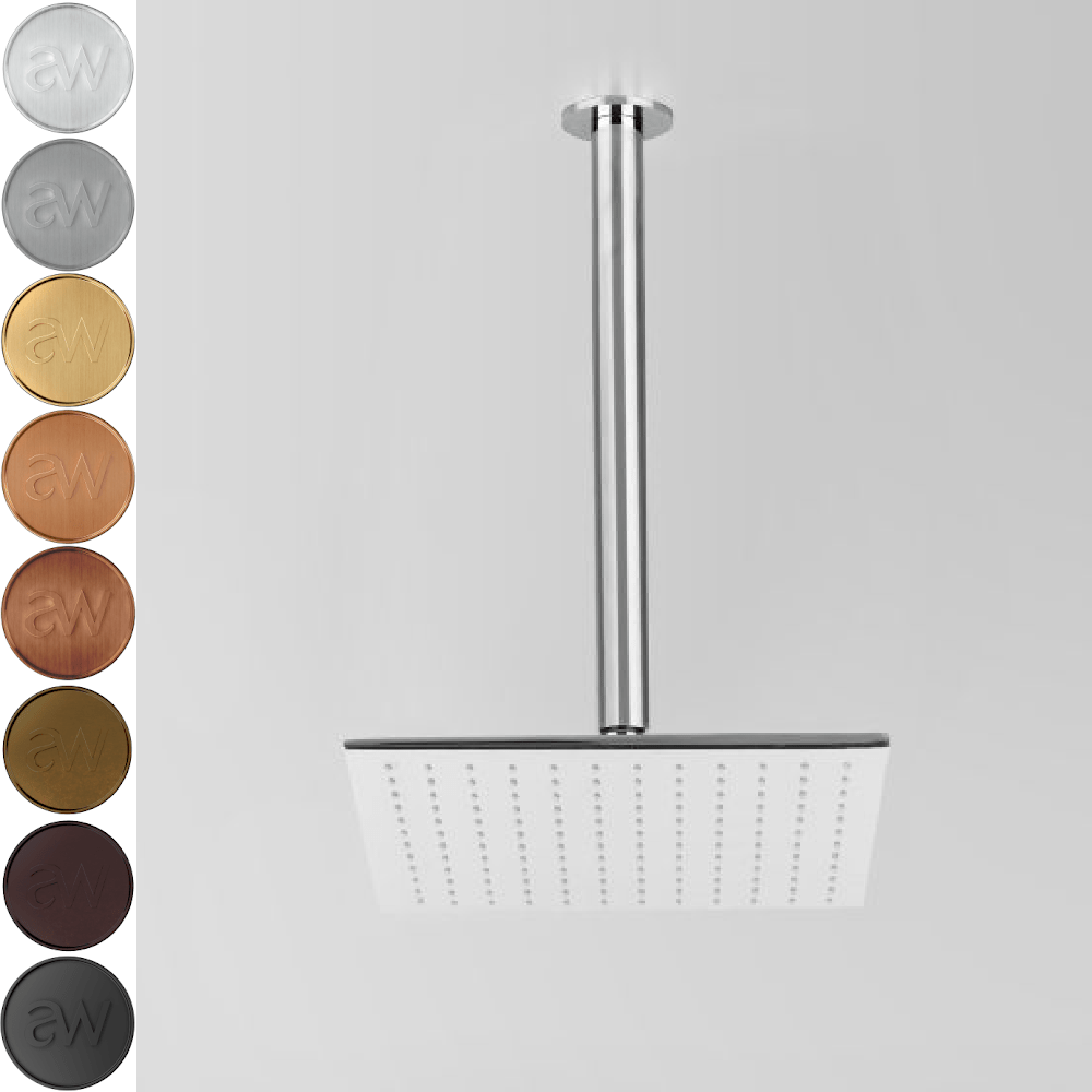Astra Walker Basin Taps Astra Walker Elk Ceiling Mounted Shower with 250mm Rose
