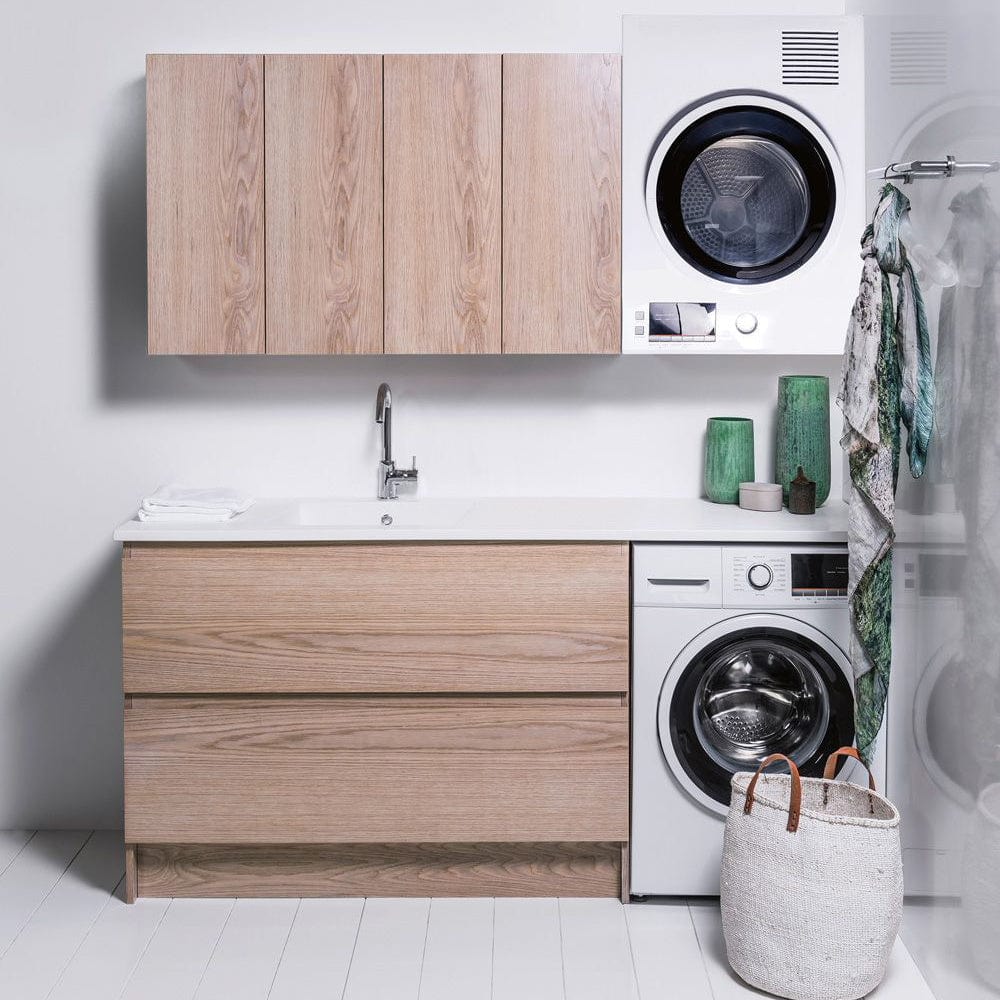 Bath & Co Laundry Cabinet VCBC 1200mm Laundry Cabinet | Timber Veneer