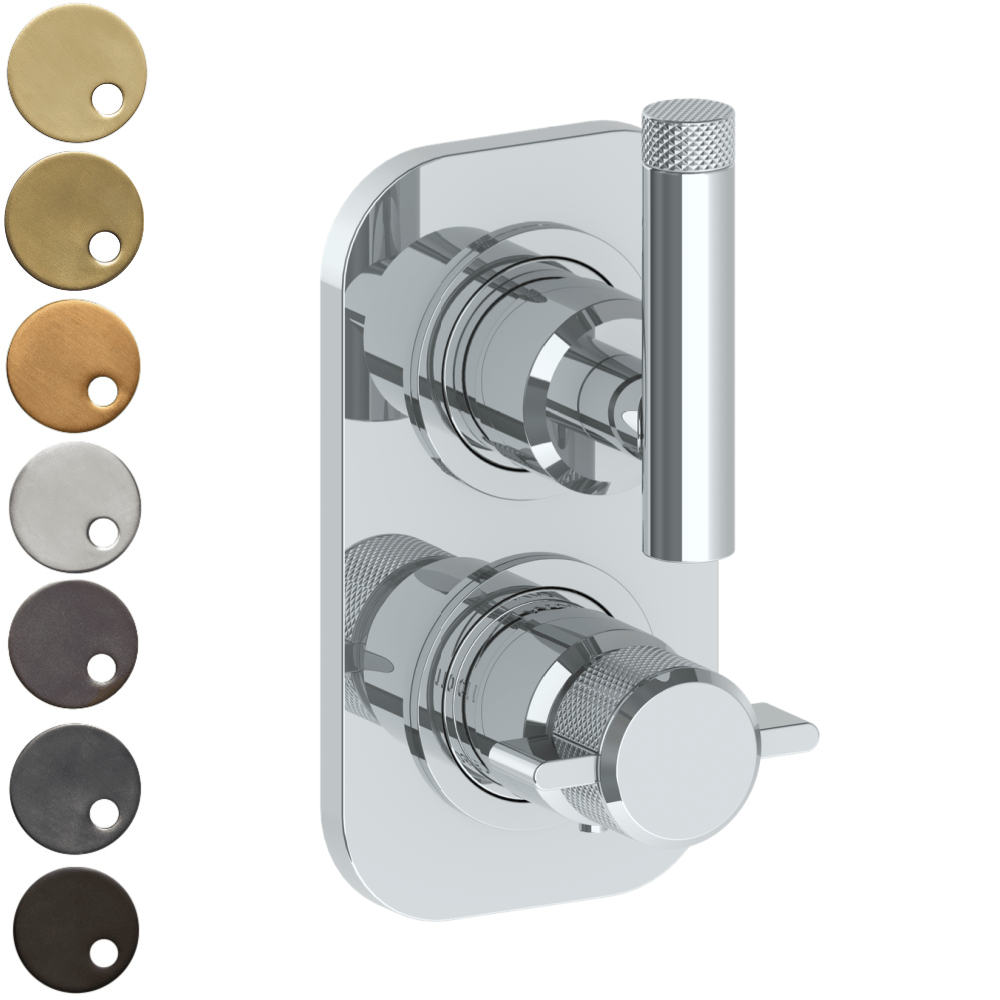 The Watermark Collection Mixer The Watermark Collection Urbane Mini Thermostatic Shower Mixer with Diverter | Astor Handle