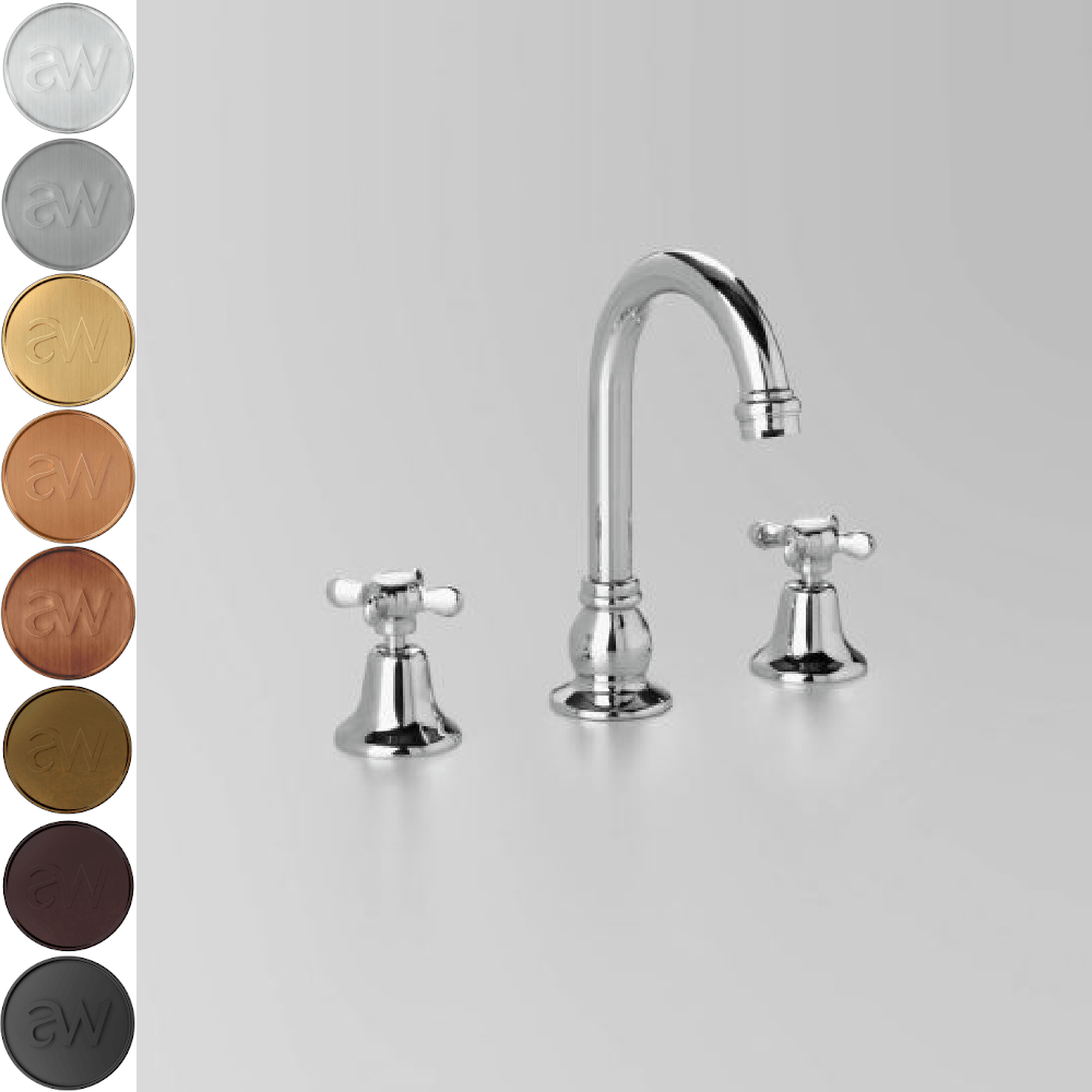 Astra Walker Basin Taps Astra Walker Olde English Gooseneck Basin Set