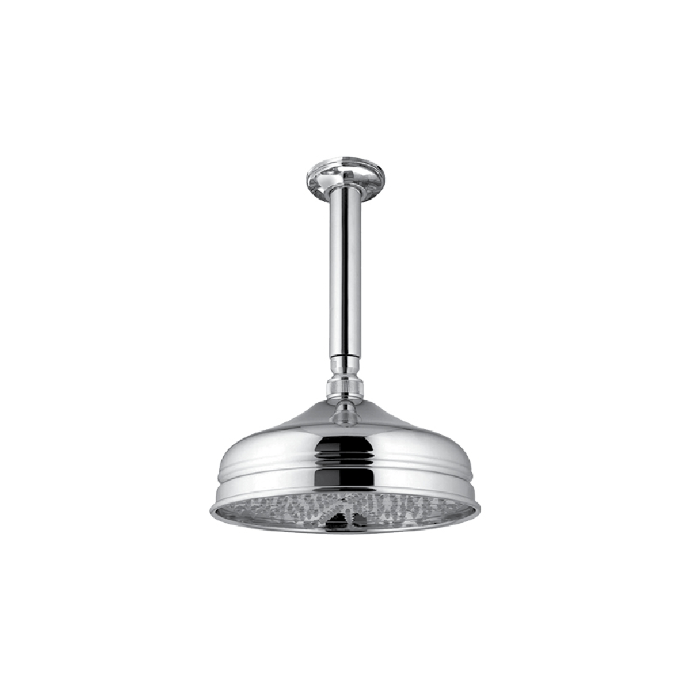 Plumbline Showers Nicolazzi Regal 200mm Ceiling Mount Rainhead