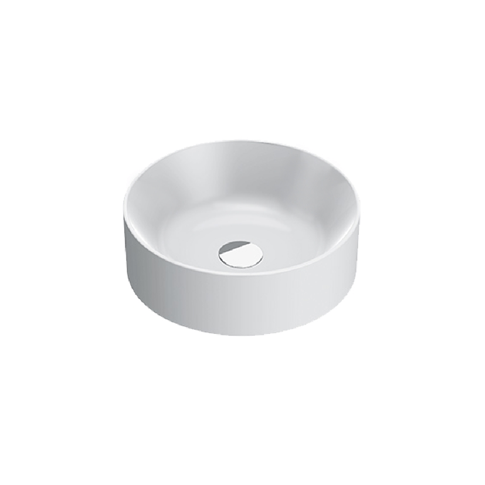 Plumbline Basins Catalano Kube 40 Round Vessel Basin | Matte White