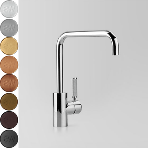 Astra Walker Kitchen Taps Astra Walker Knurled Icon + Lever Traditional Sink Mixer