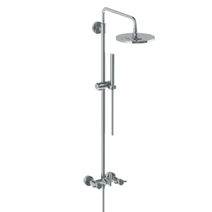 The Watermark Collection Showers Polished Chrome The Watermark Collection Urbane Exposed Deluge Shower & Hand Shower Set | Cooper Handle