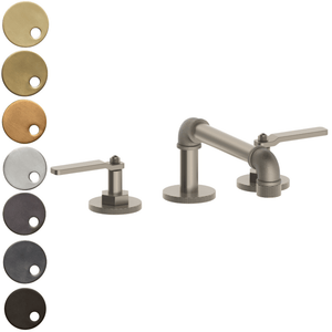 The Watermark Collection Basin Taps Polished Chrome The Watermark Collection Elan Vital 3 Hole Basin Set