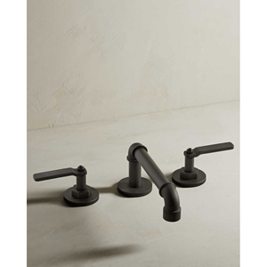 The Watermark Collection Basin Taps Polished Chrome The Watermark Collection Elan Vital 3 Hole Basin Set