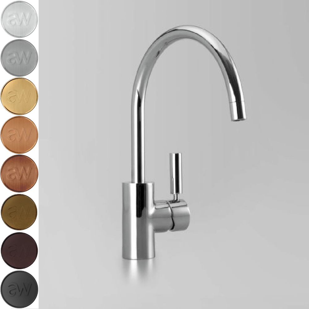 Astra Walker Kitchen Tap Astra Walker Icon + Lever Gooseneck Sink Mixer
