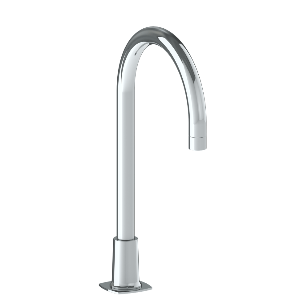 The Watermark Collection Spouts Polished Chrome The Watermark Collection Highline Hob Mounted Smooth Bath Spout