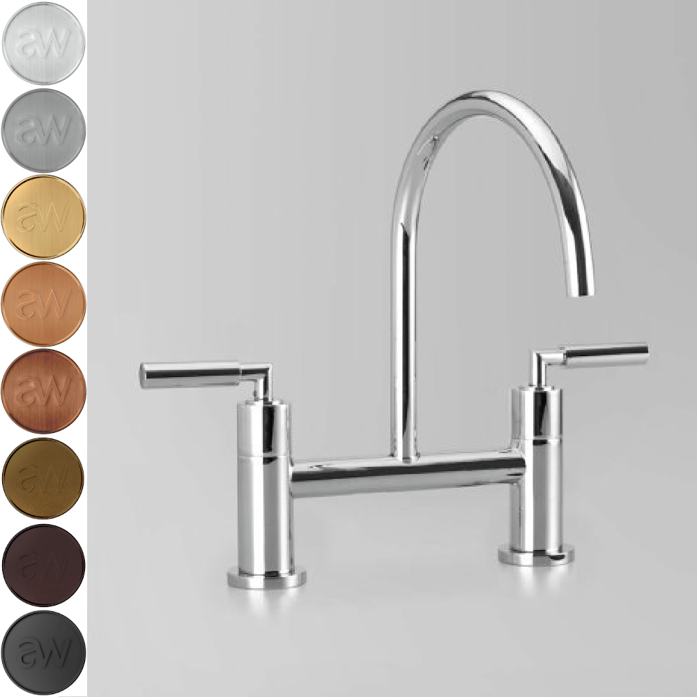 Astra Walker Kitchen Tap Astra Walker Icon + Lever Gooseneck Sink Set