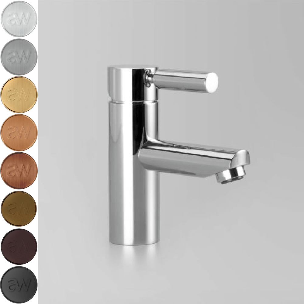 Astra Walker Basin Taps Astra Walker Icon + Lever Straight Basin Mixer