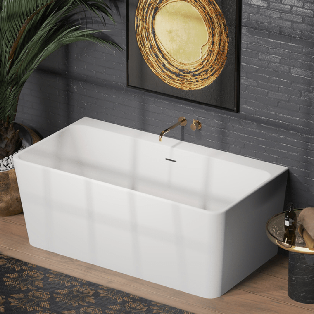 Plumbline Bath Niagara Venice 1500 Back to Wall Bath