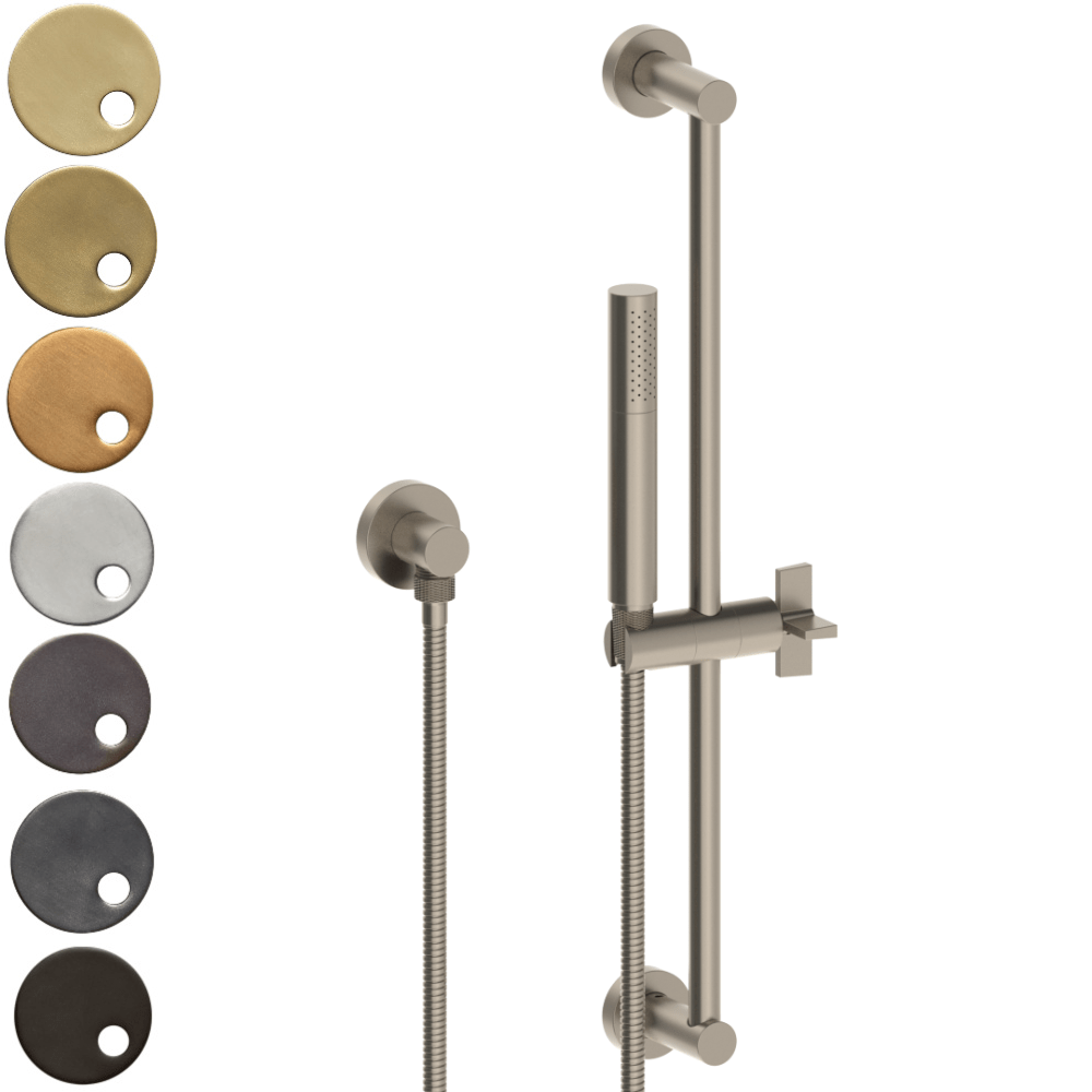 The Watermark Collection Shower Polished Chrome The Watermark Collection Elan Vital Slimline Slide Shower