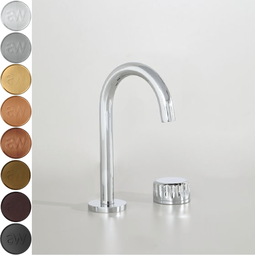 Astra Walker Basin Taps Astra Walker Assemble Progressive Gooseneck Basin Mixer Set | Dial Handle
