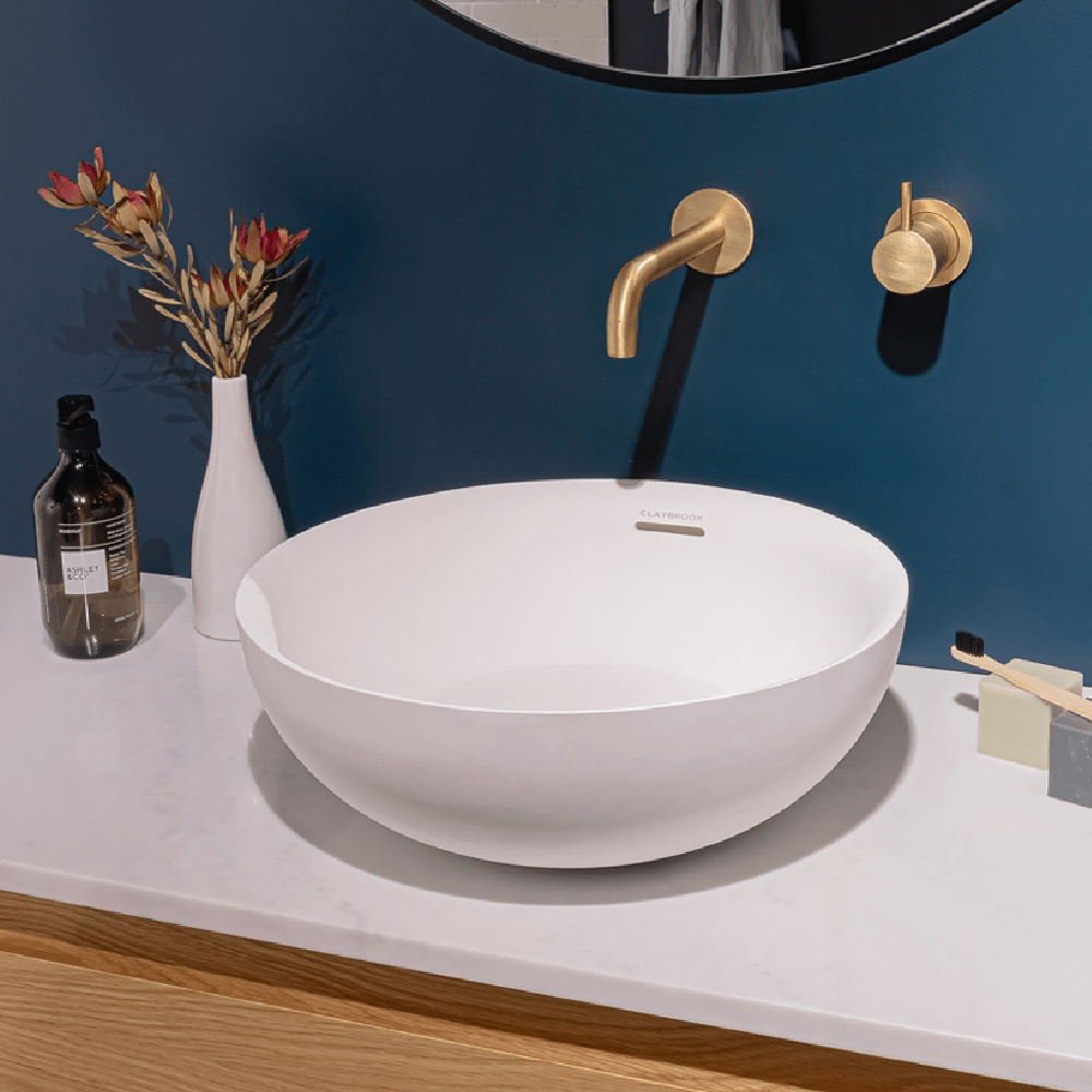 Plumbline Basins Claybrook Ovo Round Vessel Basin