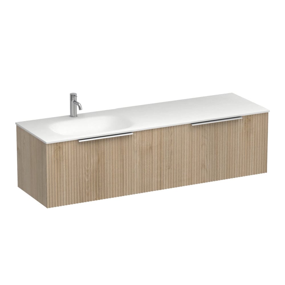 Progetto Vanity Forma Spio 1500 2 Drawer Vanity Left Basin