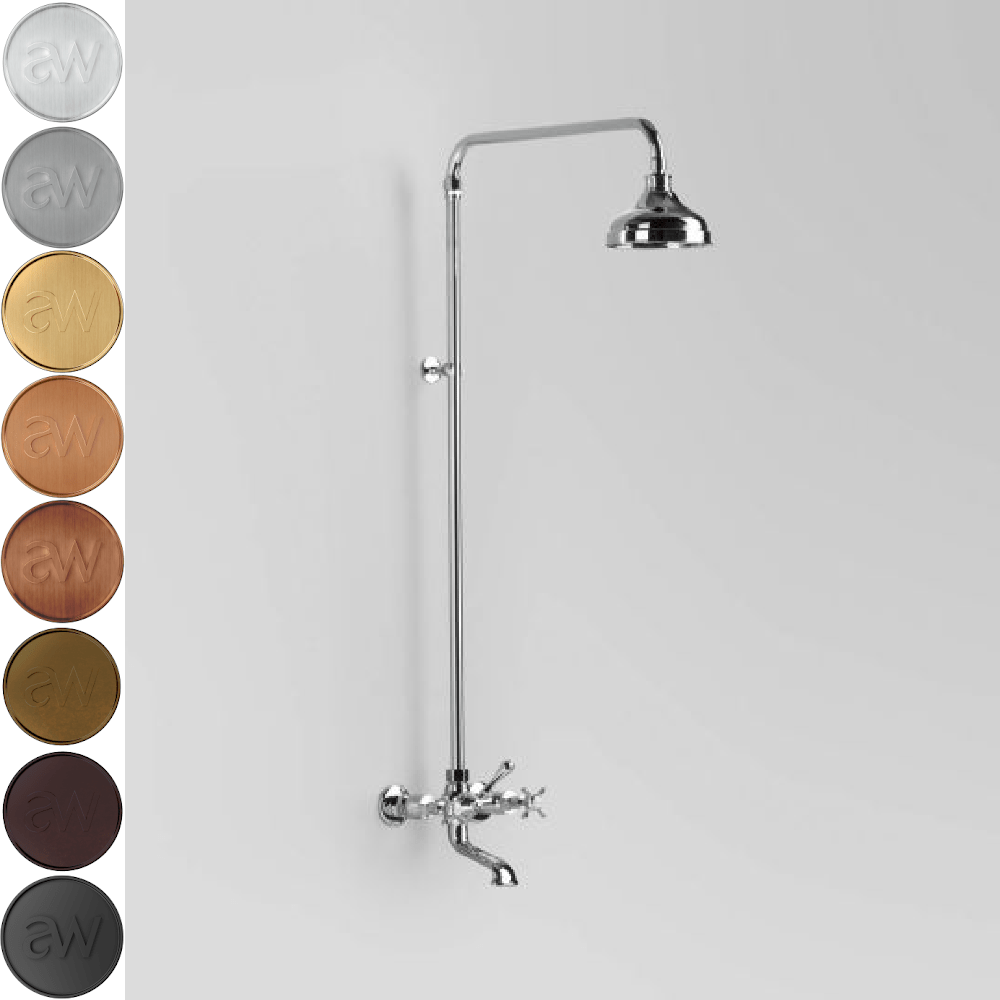 Astra Walker Showers Astra Walker Olde English Exposed Bath & Shower Set with Taps & Diverter