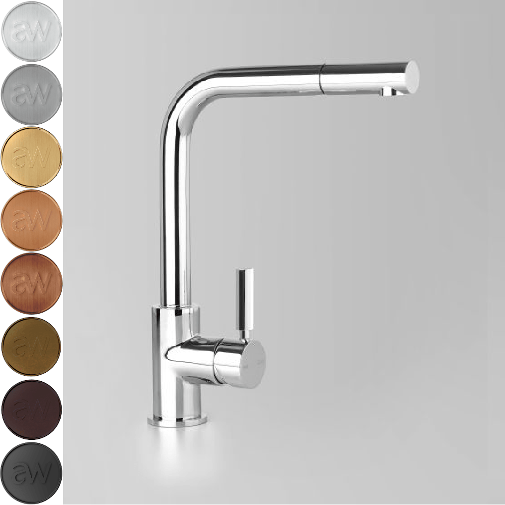 Astra Walker Kitchen Tap Astra Walker Icon + Lever Sink Mixer with Pull Out Spout