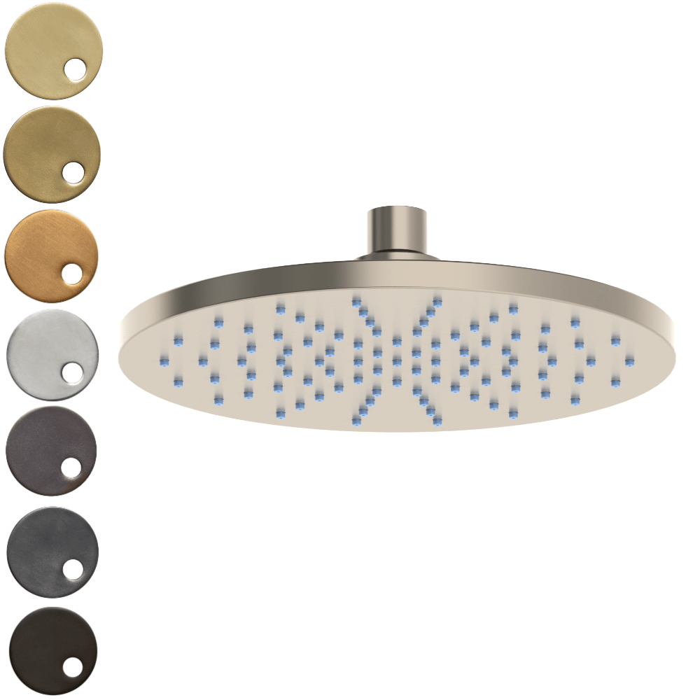The Watermark Collection Shower Polished Chrome The Watermark Collection Elan Vital Deluge 250mm Shower Head Only