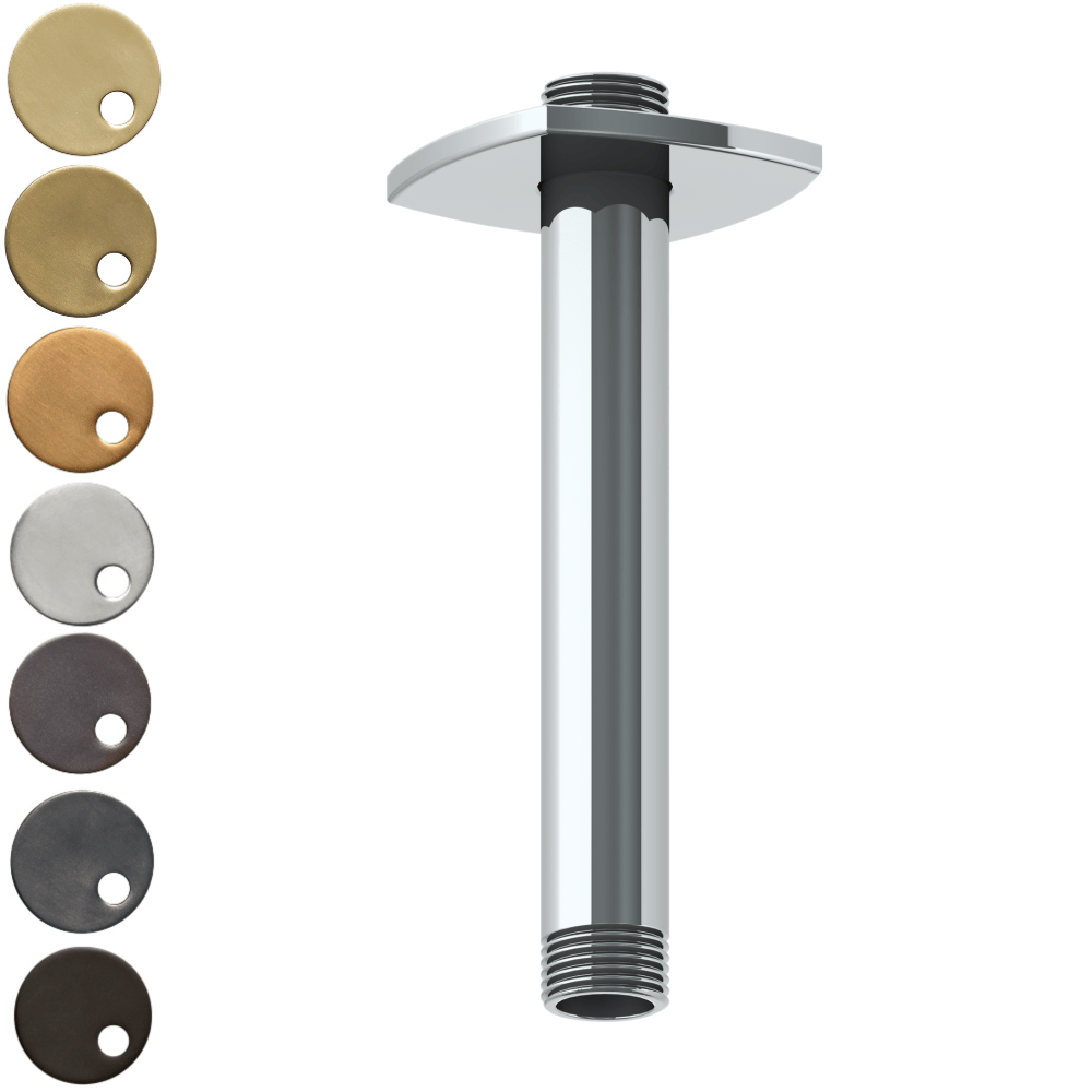 The Watermark Collection Shower Polished Chrome The Watermark Collection Highline Ceiling Mounted Shower Arm 140mm