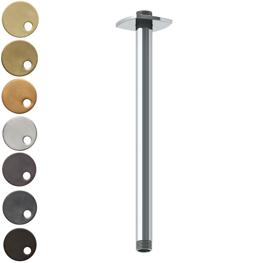 The Watermark Collection Shower Polished Chrome The Watermark Collection Highline Ceiling Mounted Shower Arm 290mm