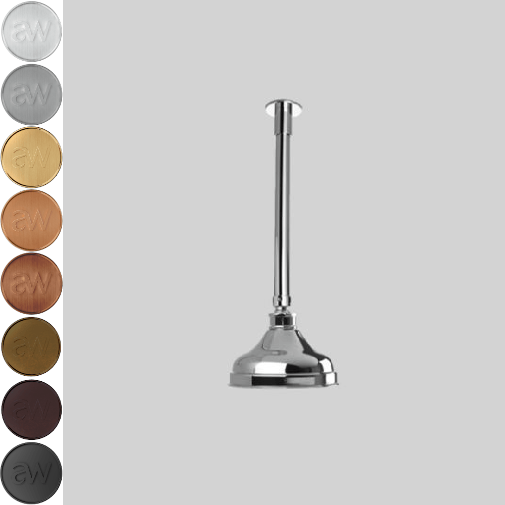 Astra Walker Showers Astra Walker Olde English Ceiling Mounted Shower with 150mm Rose