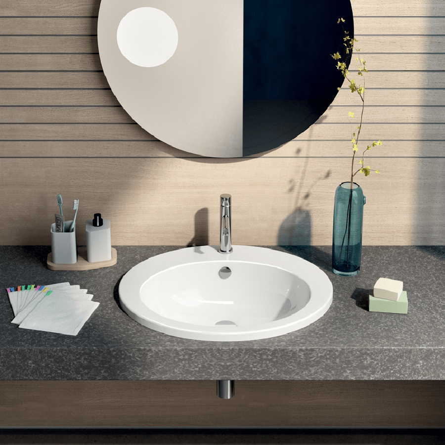 Progetto Basins Pura Ellipse 57 Inset Basin