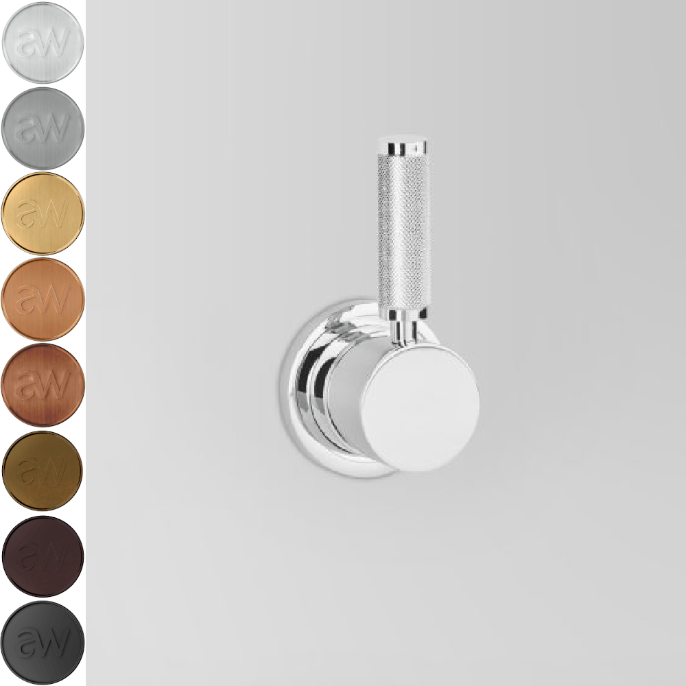 Astra Walker Wall Mixers Astra Walker Knurled Icon + Lever Wall Mixer