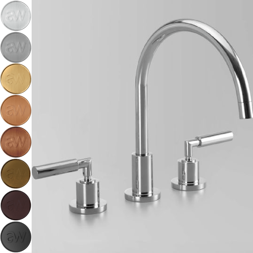 Astra Walker Kitchen Tap Astra Walker Icon + Lever Gooseneck Hob Set